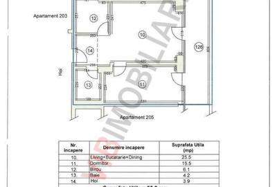 Apartament cu 2 camere în Central