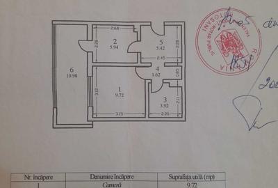 Garsonieră decomandată în Central - 1