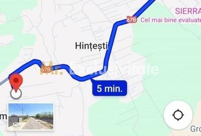 Teren de 500 mp, în Moșoaia