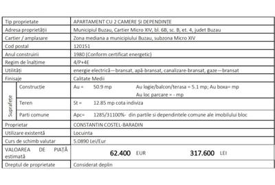 Apartament cu 2 camere semidecomandat în Central