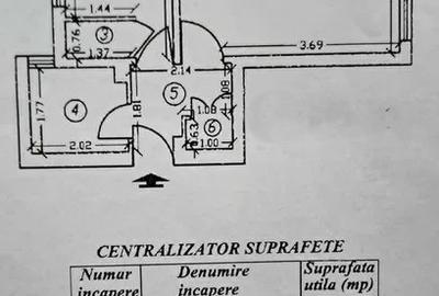 Garsonieră decomandată în Drumul Taberei