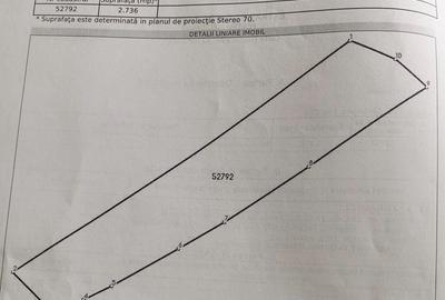 Teren de 2736 mp, în Sântioana - 1