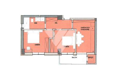 Apartament cu 3 camere decomandat în Mihai Viteazul - 2