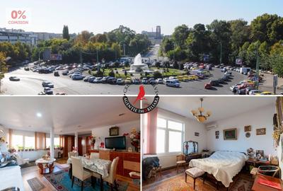 Apartament cu 3 camere semidecomandat în Parcul Carol
