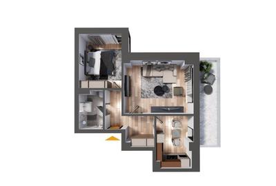 Apartament cu 2 camere în Nicolina - 1