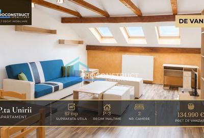 Apartament cu 2 camere decomandat, mobilat în Ultracentral