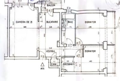 Apartament cu 3 camere, mobilat în Tei - 2