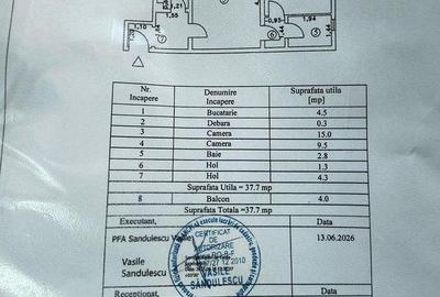 Apartament cu 2 camere semidecomandat în Viziru 1 - 5