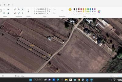 Teren de 2600 mp, în Dărăști-Vlașca