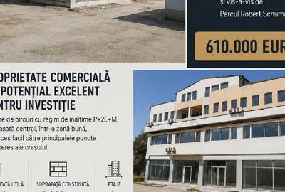 Birou, de 1,500 mp, în Central
