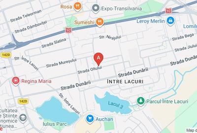 Apartament cu 2 camere decomandat, mobilat în Între Lacuri