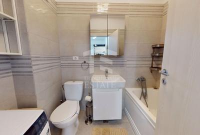 Apartament cu 2 camere semidecomandat, mobilat în Păcii - 20