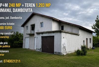 Casă individuală cu 6 camere cu Teren 1293 Mp în Butimanu