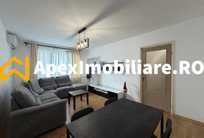 Apartament cu 3 camere decomandat, mobilat în Lujerului