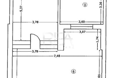 Apartament cu 2 camere decomandat în Unirii - 1