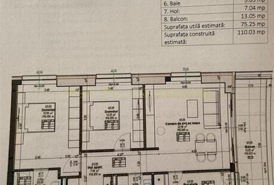 Apartament cu 3 camere în Central
