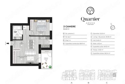 Apartament cu 2 camere semidecomandat în Colentina
