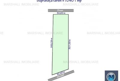 Teren Construcții intravilan de 10401 mp, în Albert - 2