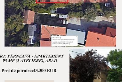 Apartament cu 3 camere decomandat în Pârneava