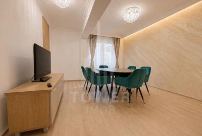 Apartament cu 3 camere decomandat, mobilat în Turnișor