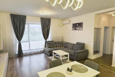 Apartament cu 2 camere semidecomandat, mobilat în Giroc