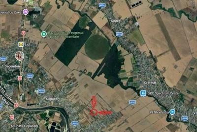 Teren de 1000 mp, în 1 Decembrie - 1