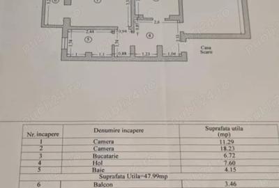 Apartament cu 2 camere decomandat în Tomis Nord - 3