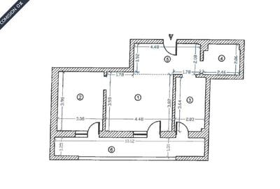 Apartament cu 2 camere decomandat în Nord - 1
