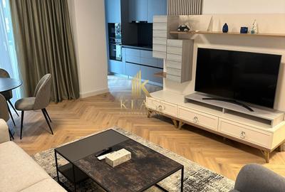 Apartament cu 2 camere semidecomandat, mobilat în Pipera