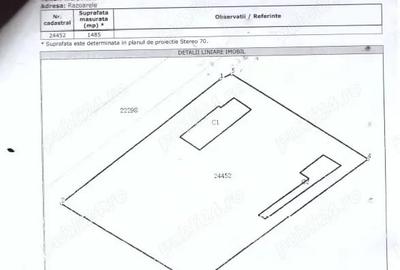 Casă cu 4 camere cu Teren 1485 Mp în Răzoarele