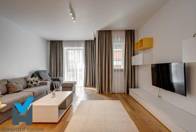 Apartament cu 2 camere semidecomandat, mobilat în Herăstrău