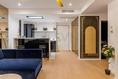 Apartament cu 2 camere semidecomandat, mobilat în Herăstrău