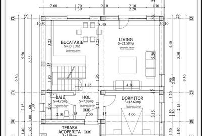 Casă cu 4 camere cu Teren 300 Mp în Central