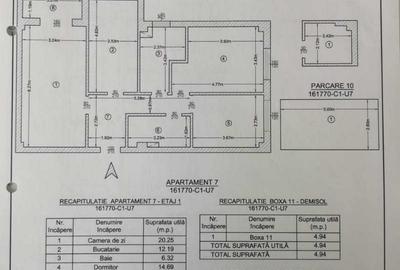 Apartament cu 3 camere decomandat în Păcurari - 1