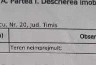 Teren de 743 mp, în Central