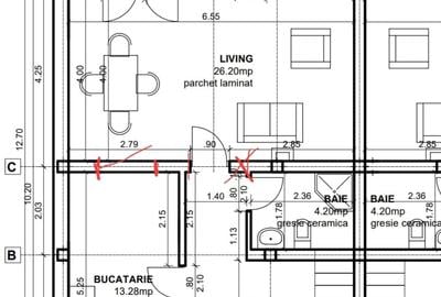 Duplex cu 4 camere cu Teren 300 Mp în Covaci - 7