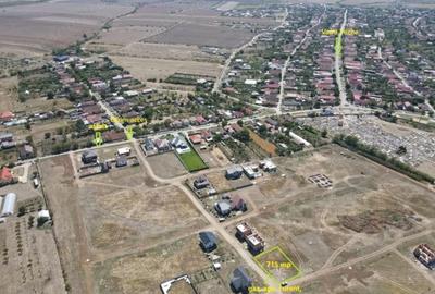 Teren Construcții intravilan de 715 mp, în Moșnița Nouă