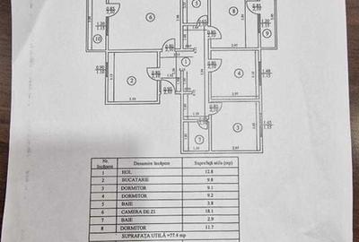 Apartament cu 4 camere decomandat în Central