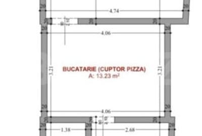Spațiu comercial, de 45 mp, în Central