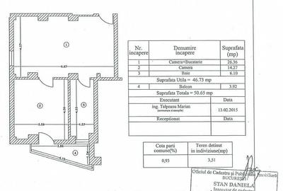 Apartament cu 2 camere în Nerva Traian