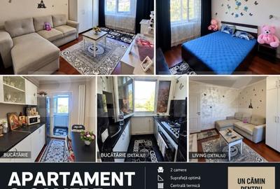 Apartament cu 2 camere decomandat, mobilat în Dacia