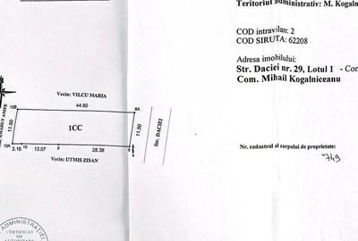 Teren Construcții intravilan de 509 mp, în Mihail Kogălniceanu - 3