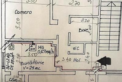 Apartament cu 3 camere decomandat, mobilat în Ultracentral