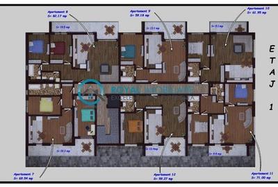 Apartament cu 2 camere decomandat în Albert - 2