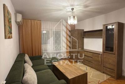 Apartament cu 2 camere semidecomandat, mobilat în Olimpia-Stadion