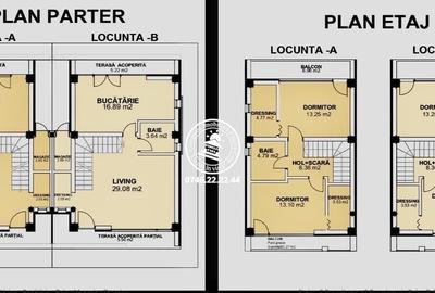 Casă cu 3 camere în Hlincea