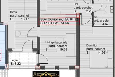 Apartament cu 3 camere în Vasile Alecsandri