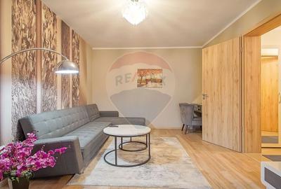 Apartament cu 2 camere decomandat, mobilat în Tractorul - 2