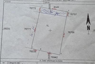 Teren de 1050 mp, în Central
