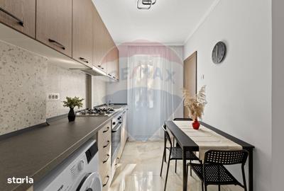 Apartament cu 2 camere semidecomandat, mobilat în Podgoria